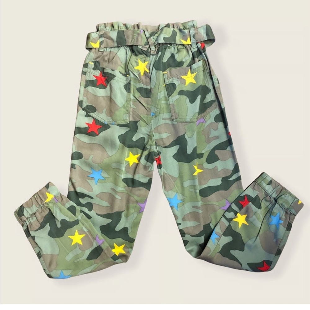 Mini Boden Camouflage Star Print Kids Casual Bottoms